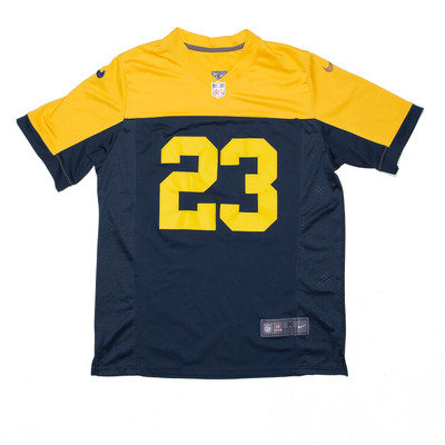 NIKE NFL Green Bay Packers Alexander Blue USA V-Neck Short Sleeve Jersey  Mens M | eBay