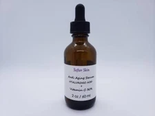 Pure Vitamin C 30% Hyaluronic Acid Serum For Face  BEST Anti Aging In 7 Sizes
