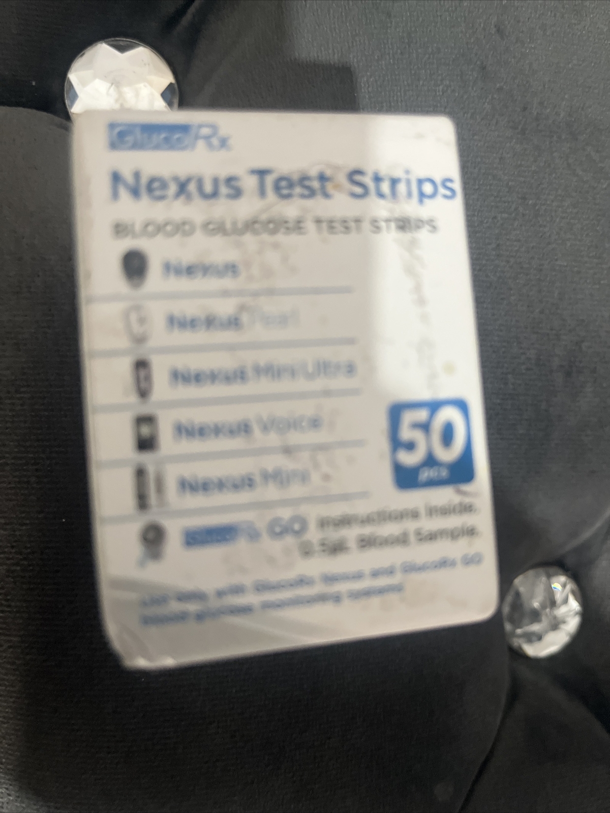 GlucoRx Nexus Test Strips Monitoring Blood Glucose 50 Pcs 4717095030121 eBay