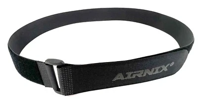 AIRNIX 4-Pack 40" x 1.5" (36" Useable) Hook and Loop Cinch Straps Plastic Buckle