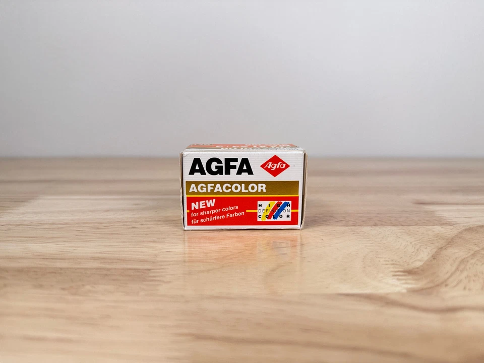 New Sealed AGFA Agfacolor XRG 100 27 Exp. Color Film Expired 07/1993 NOS 35mm - Image 2 of 4