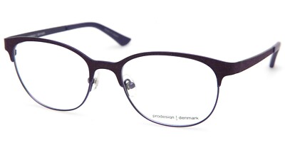NEW PRODESIGN DENMARK 3117 c.3031 Purple EYEGLASSES GLASSES 53-18-135mm