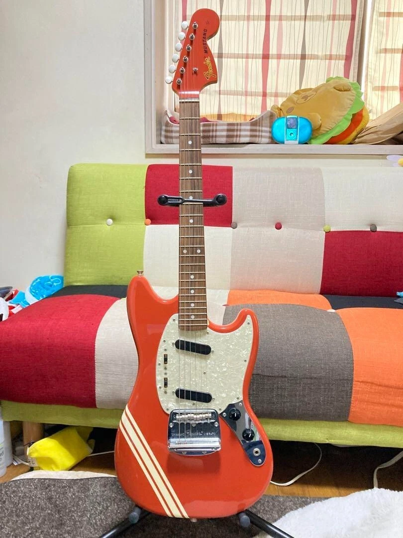 Fender Japan / Mustang MG73-CO FRD From Japan Free Shipping