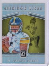 2017 Panini Prizm Silver Prizm Gridiron Kings Joshua Dobbs Pittsburgh Steelers