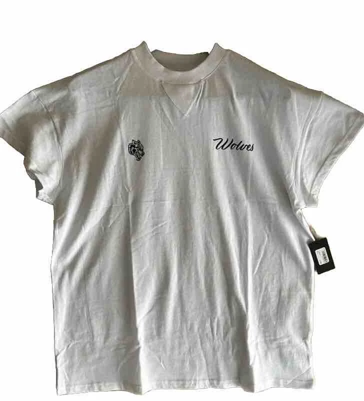 New Darc Sport Our World Premium V Insert Cap Sleeve White Tee size XL