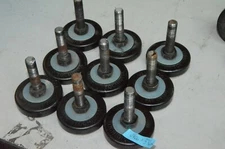 Tochigiya Leveling Machine Table Mount Swivel Leveling Feet 2.25 Diameter BASE