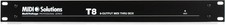 MIDI Solutions MultiVoltage T8 1-in 8-out MIDI Through Box
