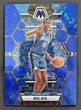 2022-2023 Panini Mosaic Bol Bol Fast Break Disco Blue /85 SSP Color Match Magic