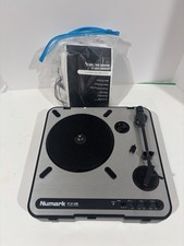 Numark PT-01 USB Portable Turntable, USB Output, Built-in Speaker, Pitch Control