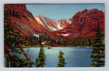 Rocky Mountain National Park CO-Colorado Loch Vale Vintage Postcard