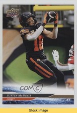 2025 Upper Deck CFL Gold Justin McInnis #13 READ 1p1a