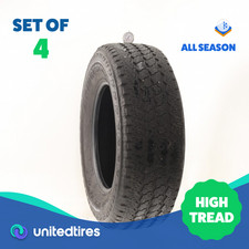 Set Of 4 Used Lt 27570r18 Bridgestone Dueler At Rh-s - 8.5-10.532 122sn