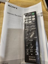 Genuine Sony Original OEM Remote RMT-AA400U And Books For Av Receiver STR-DH190