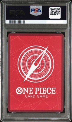 PSA 10 Roronoa Zoro OP01-001 L LECAFIG Weekly Jump Promo One Piece