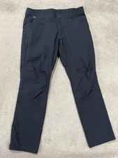 Kuhl Pants Mens 36x32 Renegade 5603 Gray Cargo Outdoor Hiking Stretch Nylon