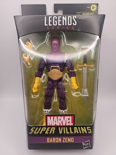 Marvel Legends Super Villains Modellino Baron Zemo 6 pollici, nuovo - Foto 1 di 3