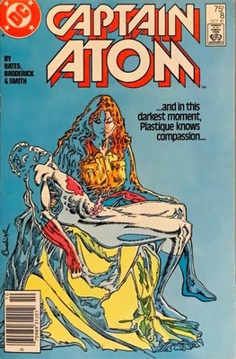 Captain Atom (DC) #8 (Newsstand) VG; DC | low grade - La Pieta Statue Tribute -