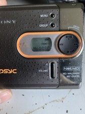 Sony MD Walkman Psyc MiniDisc Player NetMD Mini Disc MZ-DN430 Doesn  t Read