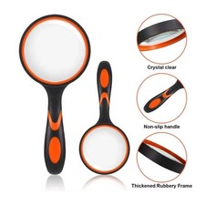 Magnifying Glass For Kids Seniors Handheld Reading Magnifier 50mm Magnifying