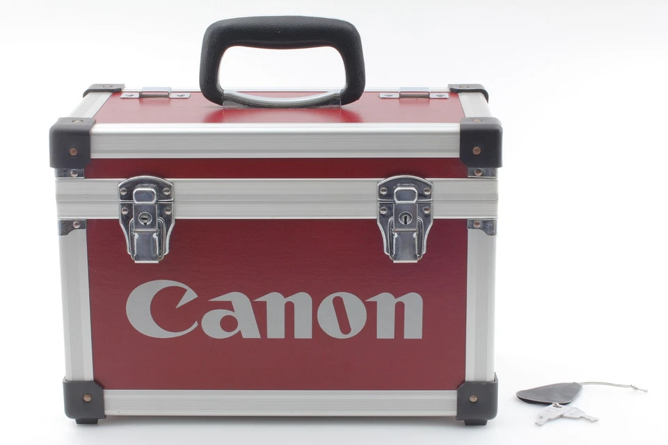 [почти как новый] Canon оригинальный алюминиевый камеры багажник жесткий чехол сумка красный из Японии - Изображение 3 из 4