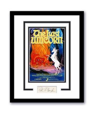 The Last Unicorn Peter S. Beagle Autographed Signed 11x14 Framed Photo ACOA