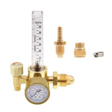 Argon CO2 MIG TIG Flow Meter Gas Regulator Gauge for MIG Welding 0-60CFH CGA580