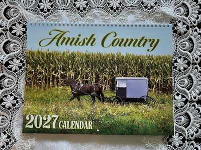 Beautiful Amish Country Calendar for 2027  PA USA