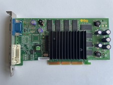 Dell NVIDIA GeForce 3 Ti200 VGA DVI AGP 4X 64MB Passive Video Card