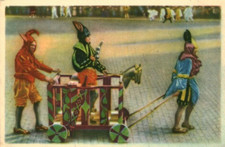 Altes Bild Chrom Schokolade Belgische Goldküste Folklore Nr. 54