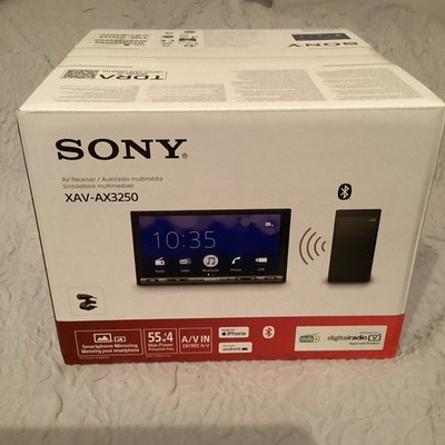 Sony XAV-AX3250 Apple CarPlay Android Auto DAB Stereo WebLink Bluetooth, Neu in OVP.