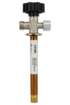 Prier  M400 8'' Inti Siphon Wall Hydrant  1/2'' MPTx 1/2'' Sweat Connection