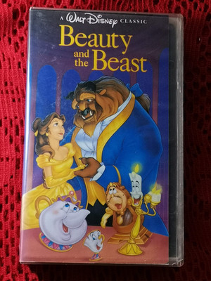 VHS Disney - Die Schöne und das Biest - USA NTSC Englische Version - Black Diamond