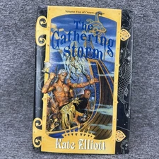 ✅The Gathering Storm by Kate Elliott Volume 5-Hardcover -1st Printing (2003)