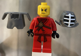 LEGO Kai Kendo Minifigure - njo052 , Ninjago , Released 2012 ,  #9456, #9558