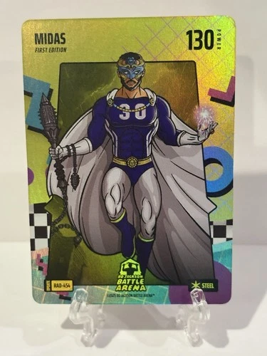Bo Jackson Battle Arena #RAD-454 MIDAS 80's Rad Battlefoil Steel Stephen Curry
