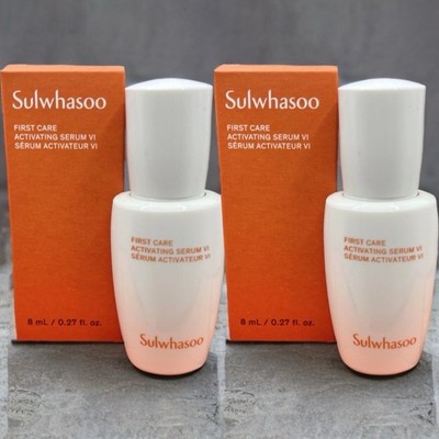 Sulwhasoo First Care Activating Serum VI 8 ml/ 0.27 fl oz 2  NEW Boxed Skincare