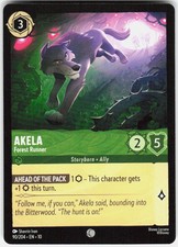 Akela Forest Runner 90/204 Whispers in the Well Disney Lorcana