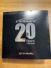 SUBARU Legacy 20th Anniversary Pin Badge Set 1989-2009 Car Accessory