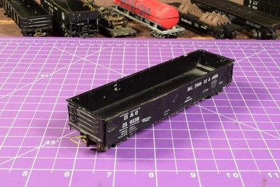 3.4 oz 40' metal, diecast, brass - B&O gondola/freight car