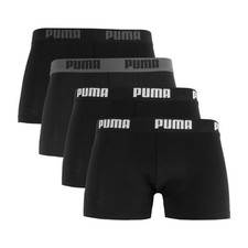 Bokserki mskie Puma Basic 4pak czarne 938198 01 XL