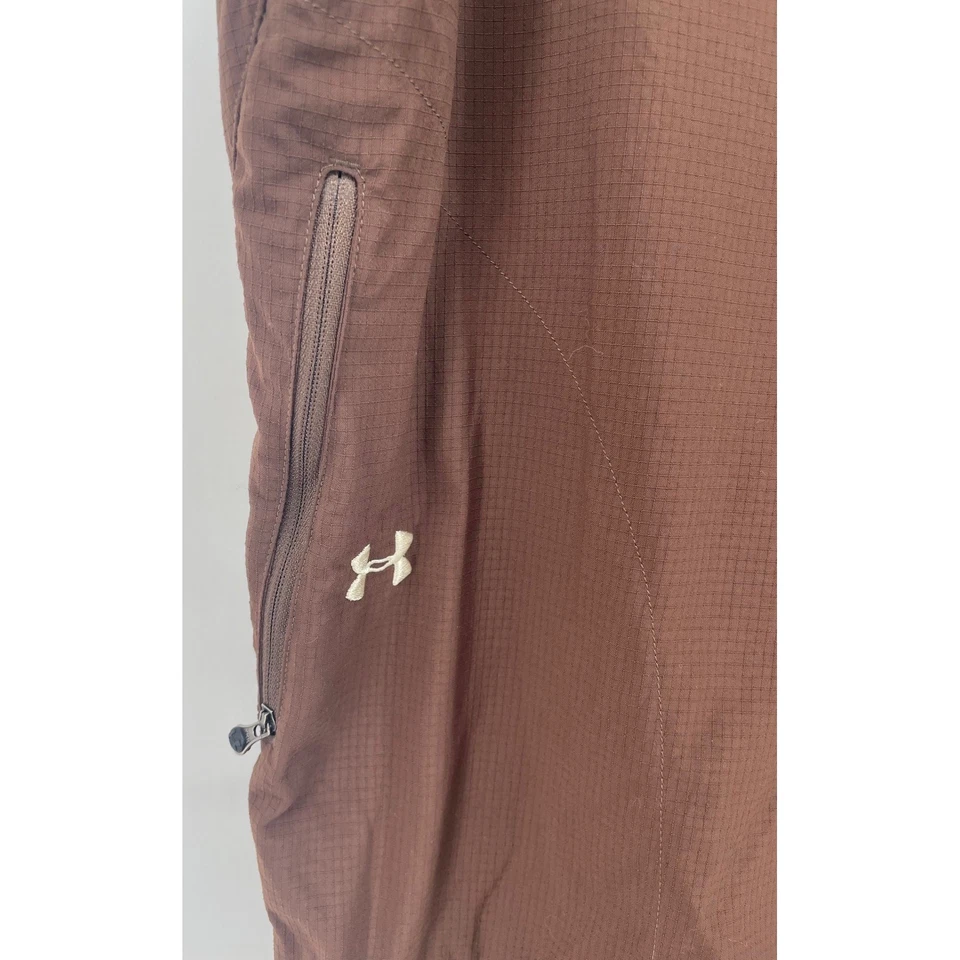 Pantalones de Senderismo Under Armour Para Hombres Convertibles Marrón Cremallera Talla 40x34 (32) Nylon Foto 2 de 4