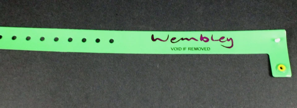 Oasis, Unused Ticket and Wristband, Wembley Arena, Tuesday, 16/12/ 1997-Red Side - Image 4 of 4