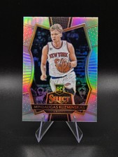 2016-17 Select Prizms Silver #157 Mindaugas Kuzminskas! Knicks