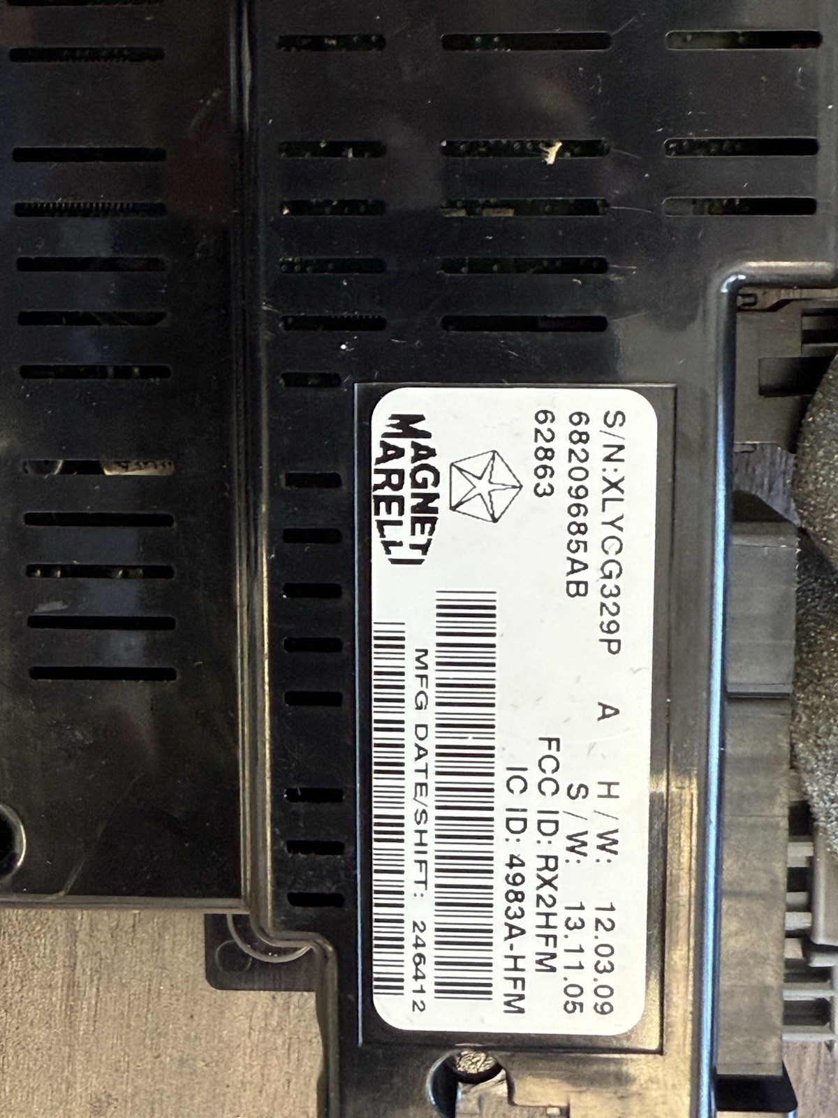 2014-2017 MASERATI GHIBLI OEM TELEMATIC COMMUNICATION UCONNECT MODULE 68209685AB