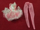 VINTAGE BARBIE OUTFIT "SUGAR PLUM FAIRY" TUTU & TIGHTS  #9326  1976 SOME TLC