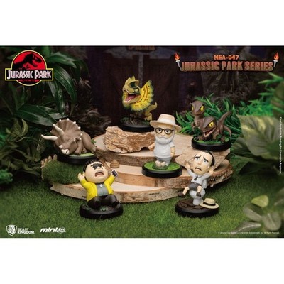 Beast Kingdom Toys Jurassic Park Mini Egg Attack Jurassic Park Serie Set