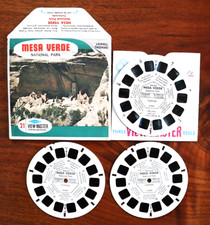 VIEWMASTER MESA VERDE NATIONAL PARK COLORADO A325 SAWYERS COMPLETE 3 REEL SET