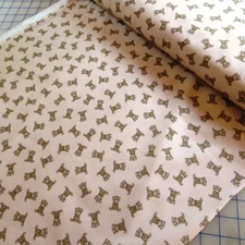 Yard ~ Tossed Teddy Bears By Dear Stella $3.99 Ships Any Amount Of Fabric