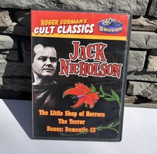 The Little Shop Of Horrors / The Terror / Dementia 13 DVD Jack Nicholson Horror