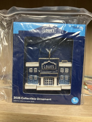 #ad #ad Lowe’s Store Collectible Ornament 2025 Limited Edition Collection $26.99